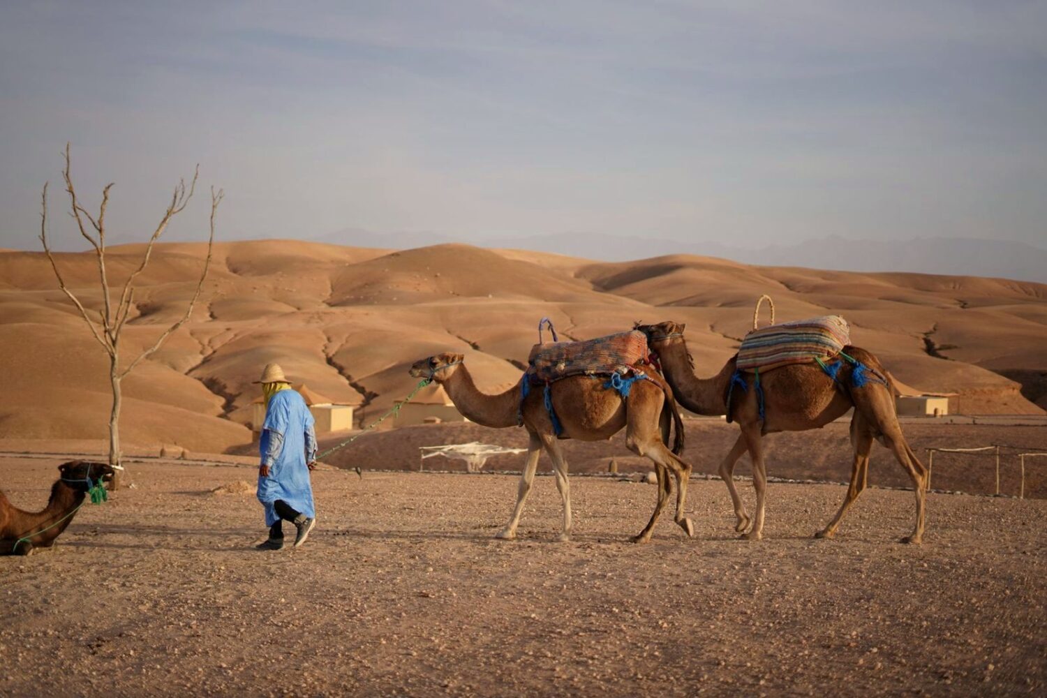 Agafay Desert near Marrakech, Morocco