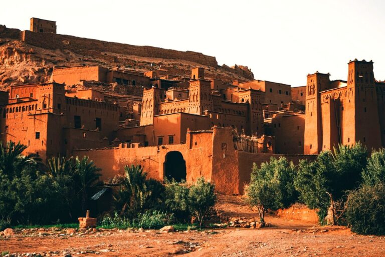 Ait Benhaddou kasbah, UNESCO World Heritage Site, Morocco