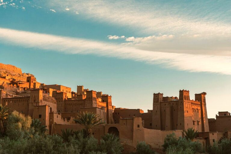 Ait Benhaddou kasbah, UNESCO World Heritage Site, Morocco