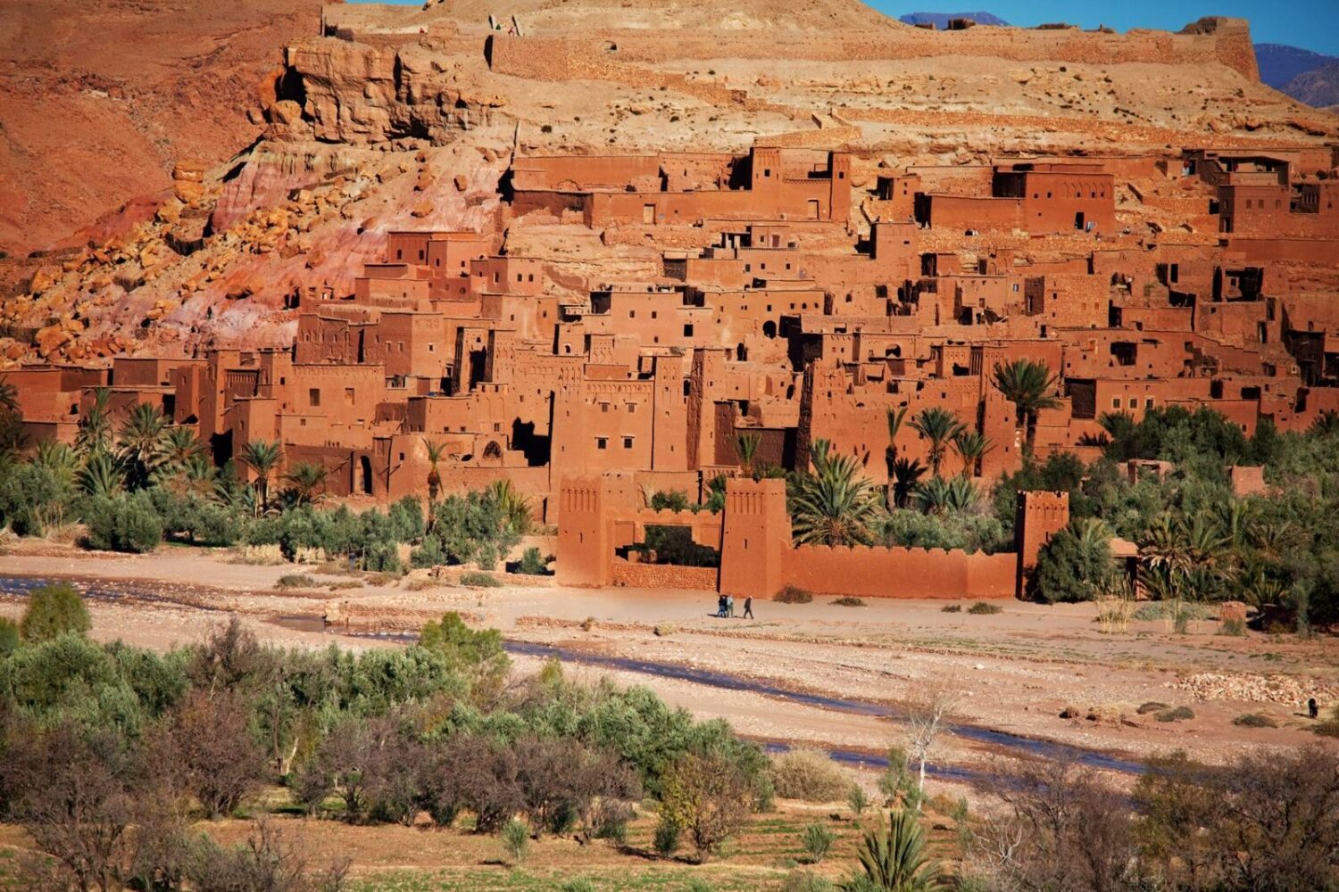 Ait Benhaddou kasbah, UNESCO World Heritage Site, Morocco