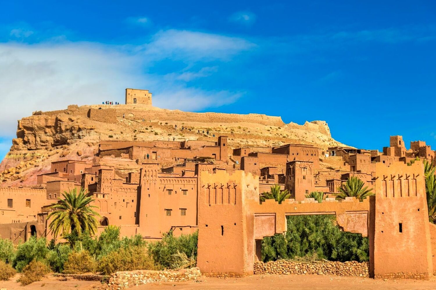 Ait Benhaddou kasbah, UNESCO World Heritage Site, Morocco