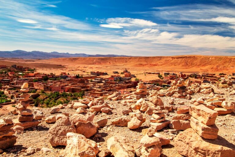 Ait Benhaddou kasbah, UNESCO World Heritage Site, Morocco