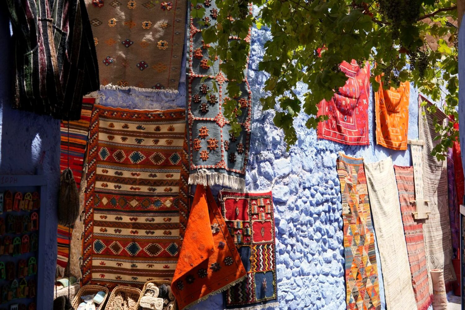 Blue streets of Chefchaouen, the blue city of Morocco