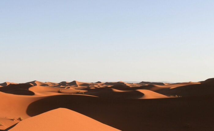 Erg Chigaga sand dunes, Sahara Desert, Morocco