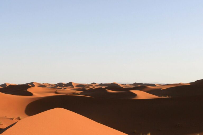 Erg Chigaga sand dunes, Sahara Desert, Morocco