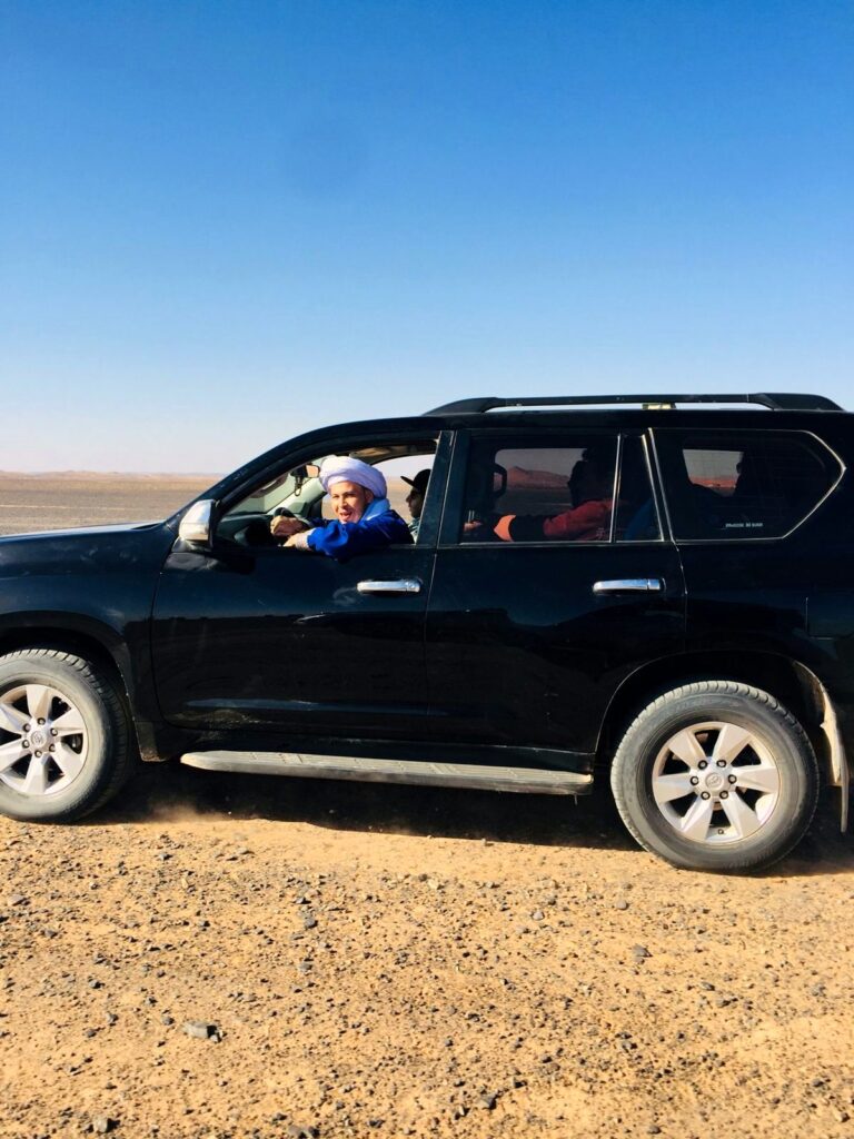 Private 4x4 vehicle on a Morocco desert tour
