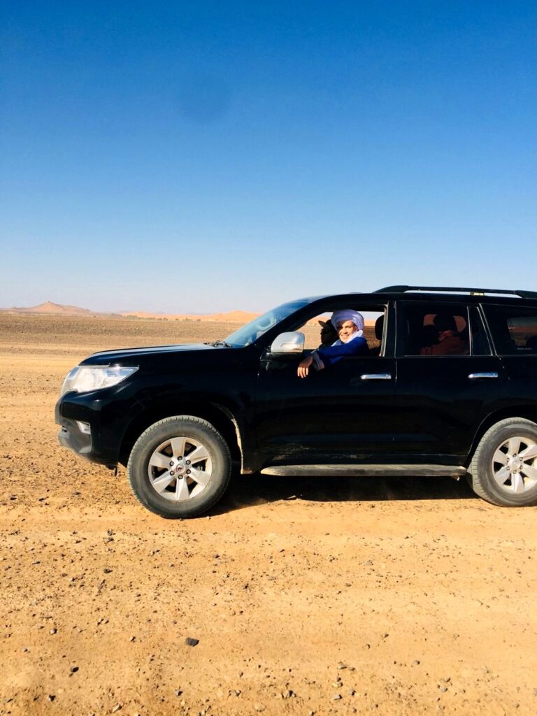Private 4x4 vehicle on a Morocco desert tour