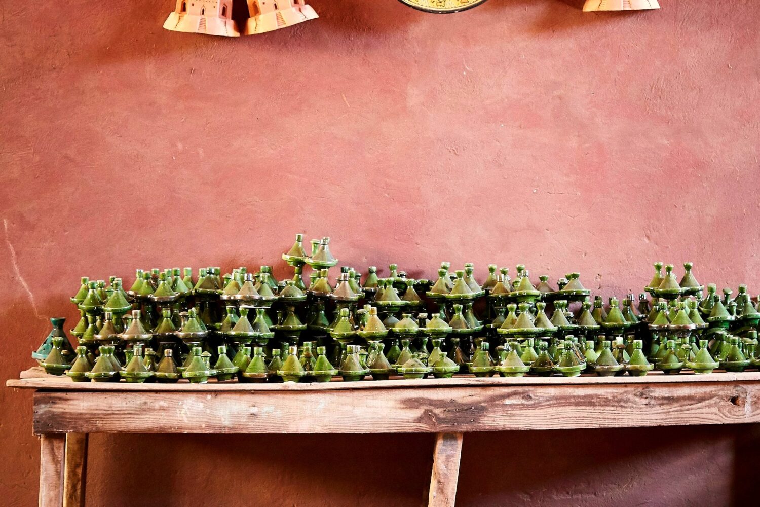 Green pottery of Tamegroute, Draa Valley, Morocco