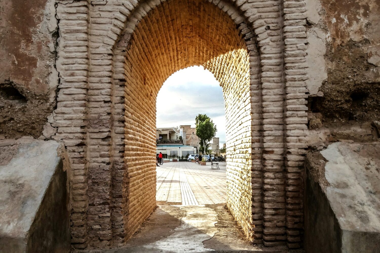 Gate in the ramparts of Taroudant, Morocco