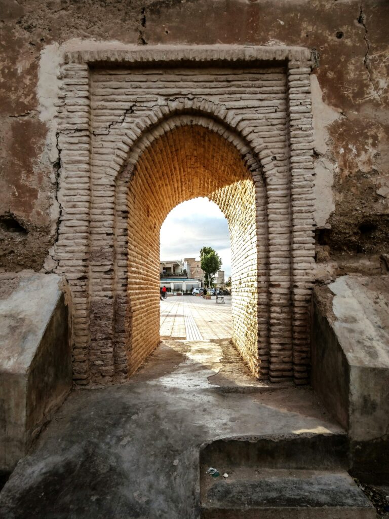 Gate in the ramparts of Taroudant, Morocco