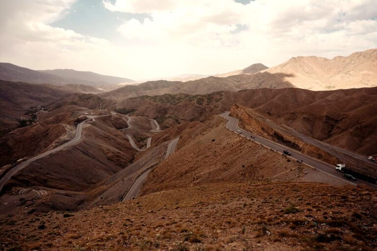 Tizi n'Tichka pass, High Atlas Mountains, Morocco