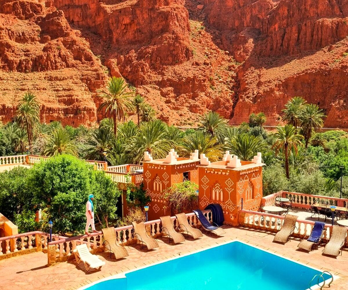 Todra Gorge near Tinghir, Morocco