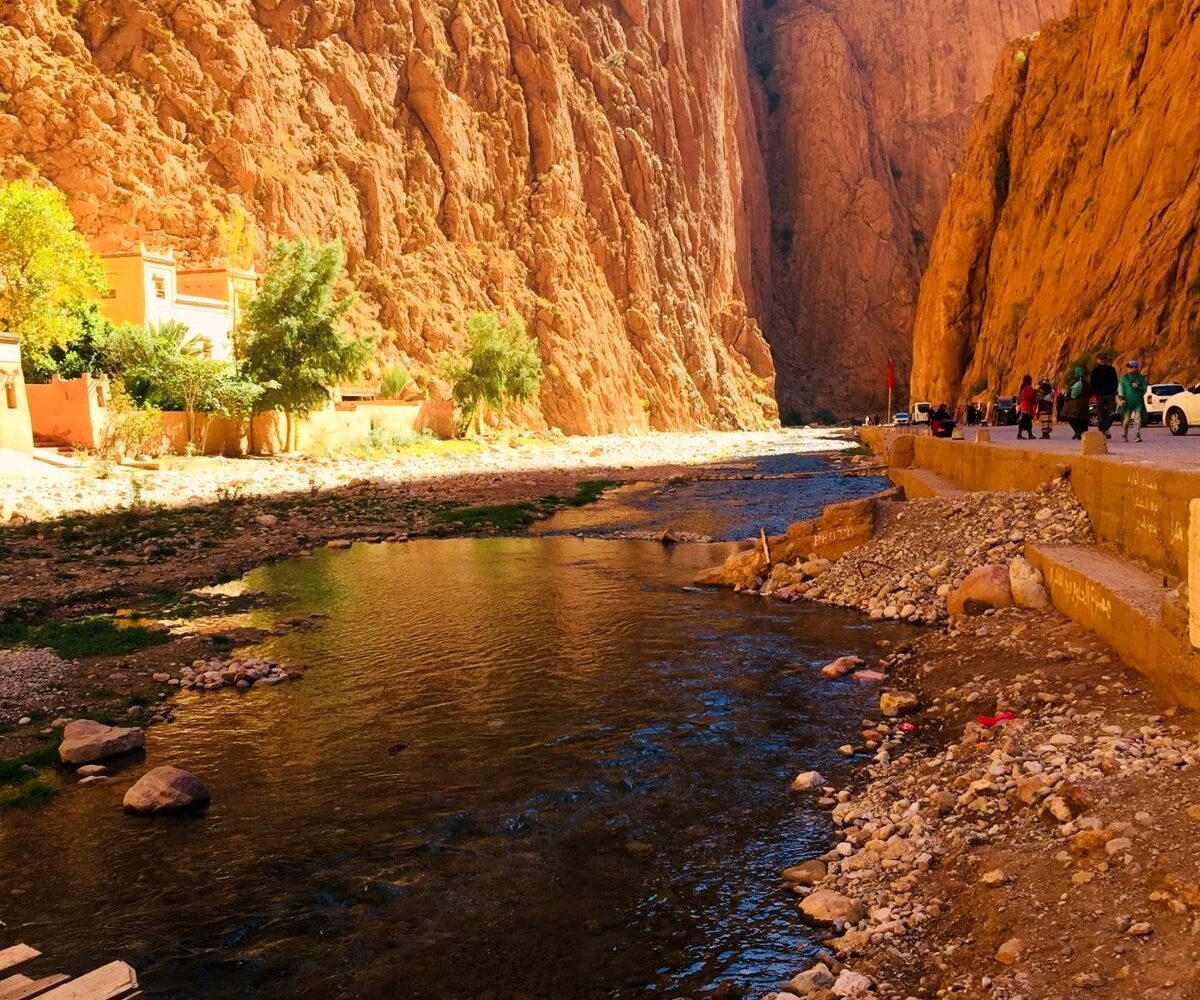 Todra Gorge near Tinghir, Morocco