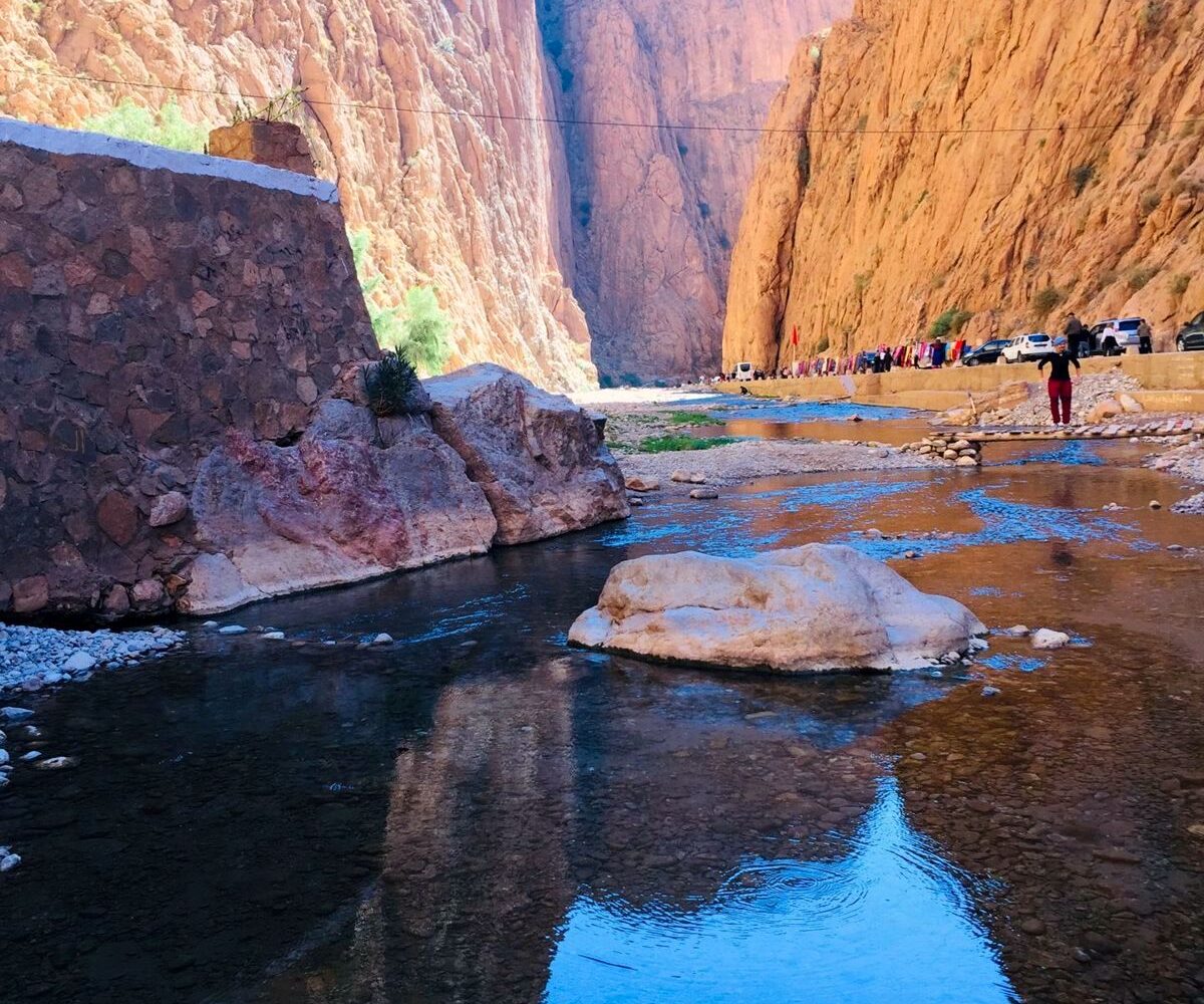 Todra Gorge near Tinghir, Morocco