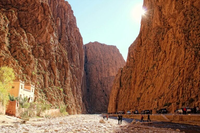 Todra Gorge and Tinghir oasis, Morocco