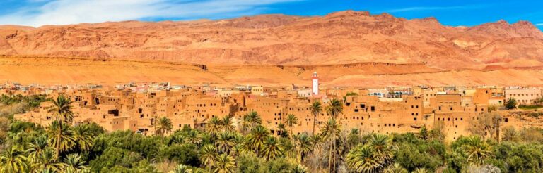 Todra Gorge and Tinghir oasis, Morocco