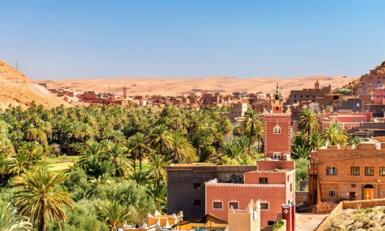 Todra Gorge and Tinghir oasis, Morocco