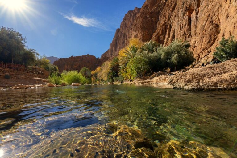 Todra Gorge and Tinghir oasis, Morocco