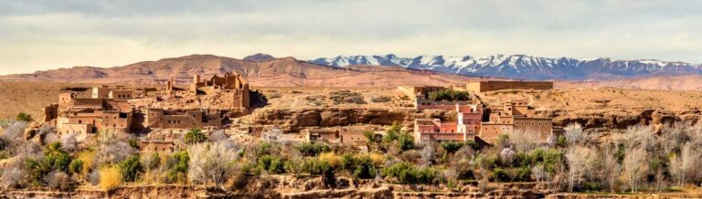 Valley of Roses near Kelaat M'Gouna, Morocco